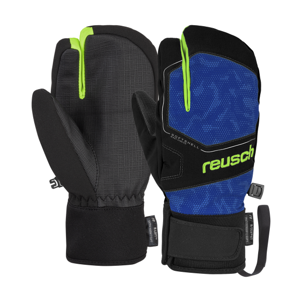 Reusch Torby R-TEX® XT Junior Lobster 6061810 4003 schwarz grün gelb 1